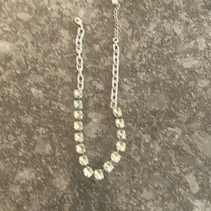 Vintage Sabika Necklace Smokey Grey Stones